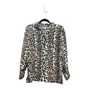 Quo Silk Top Women Small 100% Silk